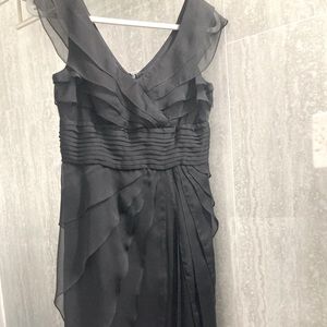 Adrianna Papell size 6 black dress